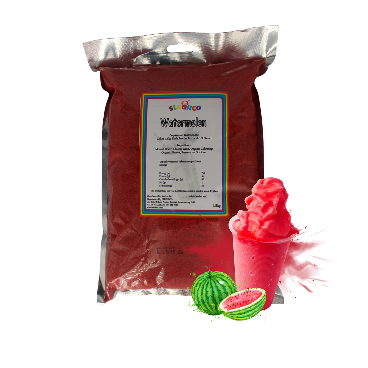 Watermelon Slush Mix 1.5kg