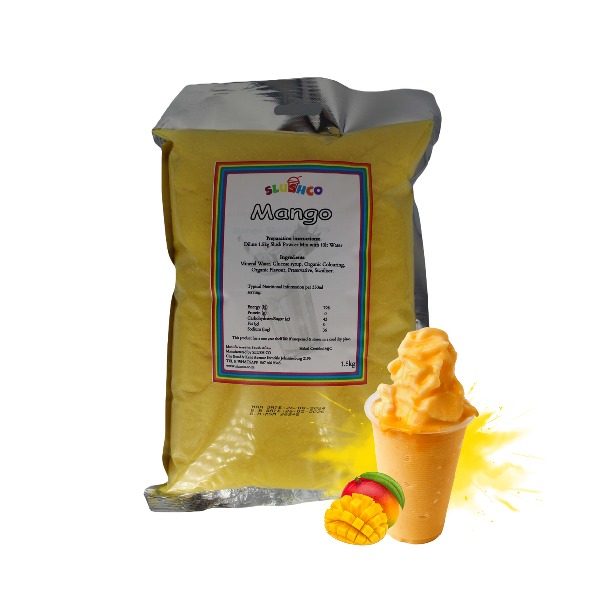 Mango Slush Mix 1.5kg