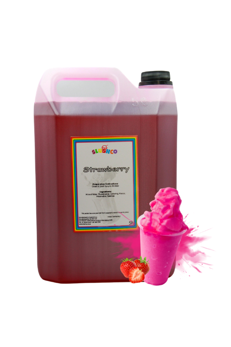 Strawberry Slush Syrup 5lt