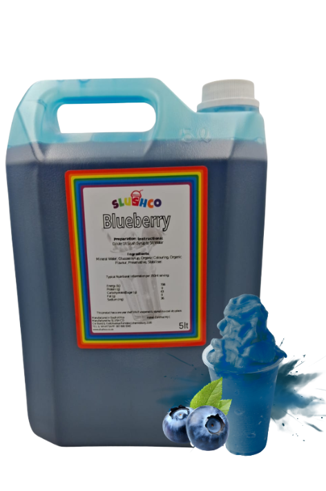 Blueberry Slush Syrup 5lt