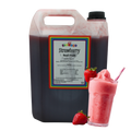 REAL FRUIT Strawberry Slush Syrup 5lt
