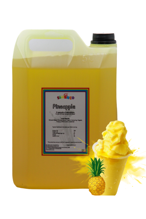 Pineapple Slush Syrup 5lt