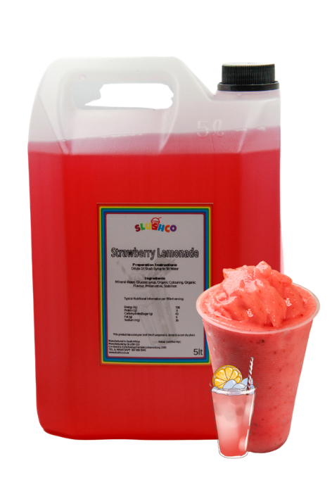Strawberry Lemonade Slush Syrup 5lt