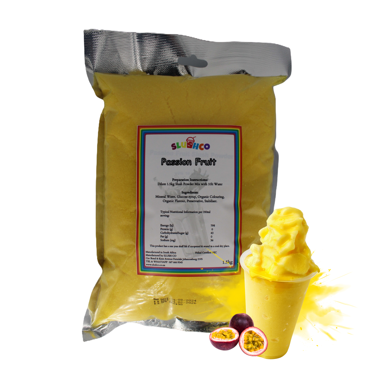 Passionfruit Slush Mix 1.5kg