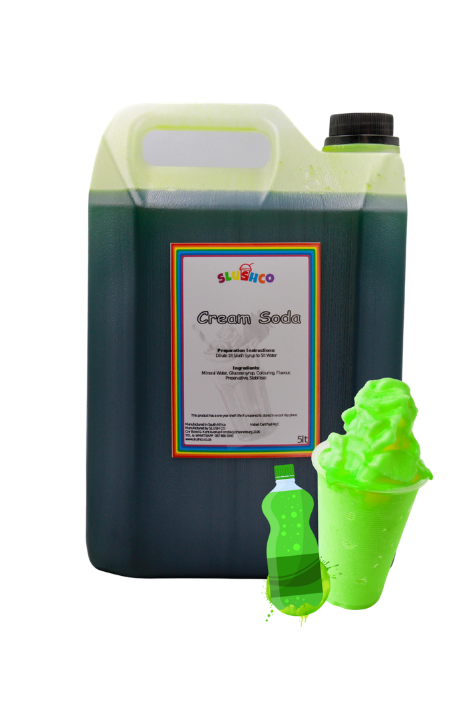 Cream Soda Slush Syrup 5lt